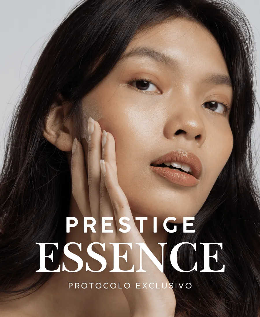 Protocolo Prestige Essence de rejuvenescimento facial da Dra. Mayra Sanandres em Itaboraí